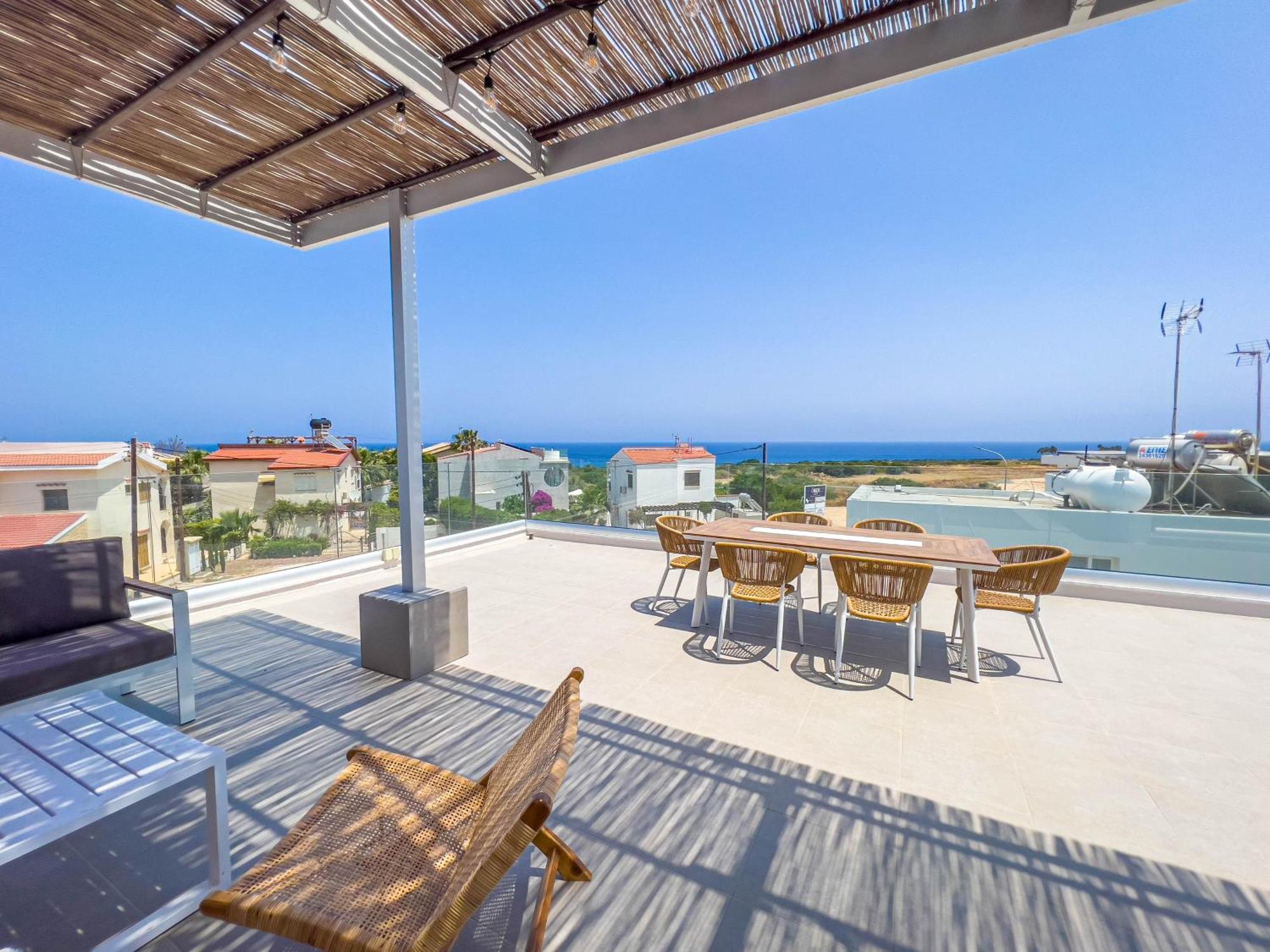 Geo Panoramic Villa +Pool +Game Room +Gym プロタラス エクステリア 写真